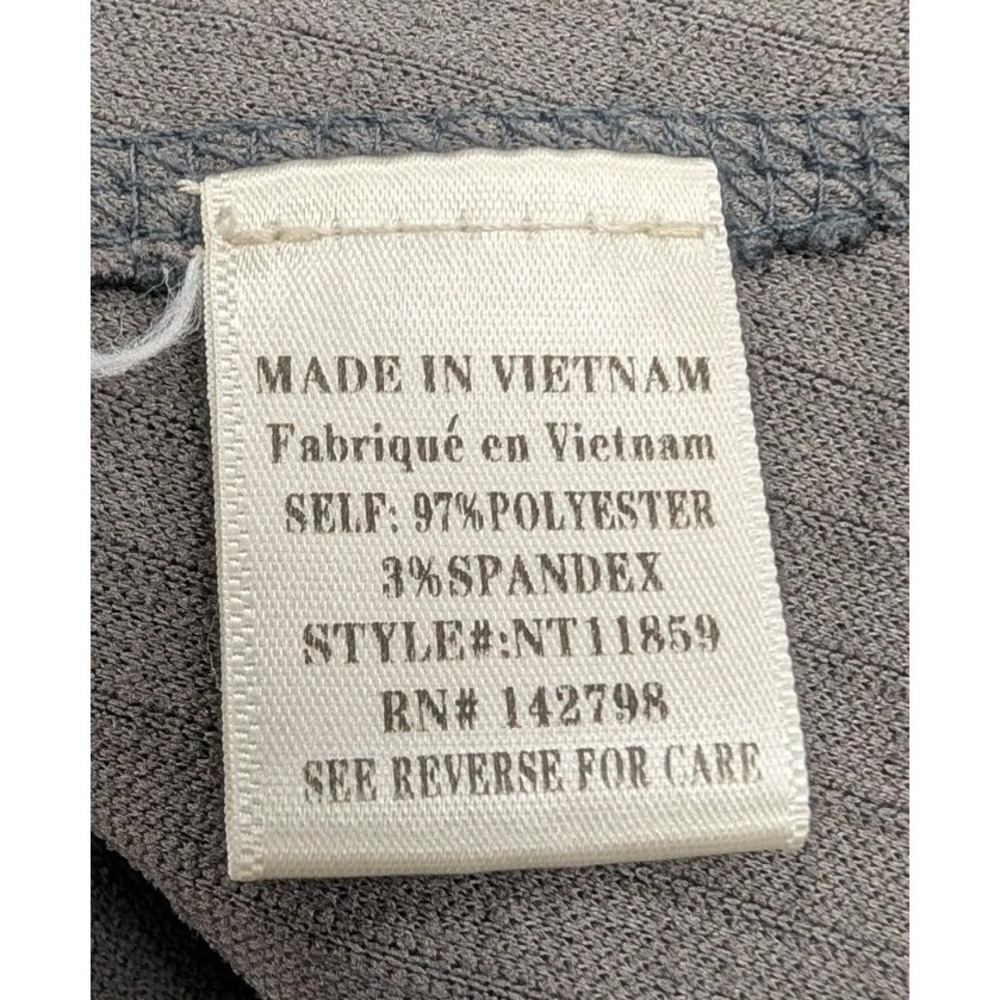 New In Men Large Jacket Gray Button Front Ragged Edges Seams Heavy Cable Knit - Picture 5 of 11